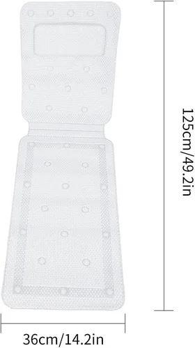 Miniatura 7 de Cojín de baño para bañera, almohada de baño, almohada suave para el cuello, tapete con almohada extra, para almohadas de baño, accesorios de baño
