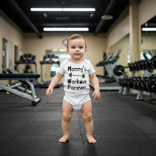 Miniatura 9 de Reaxion - Body de entrenamiento hecho a mano para bebé, niño, niña, mamá o papá