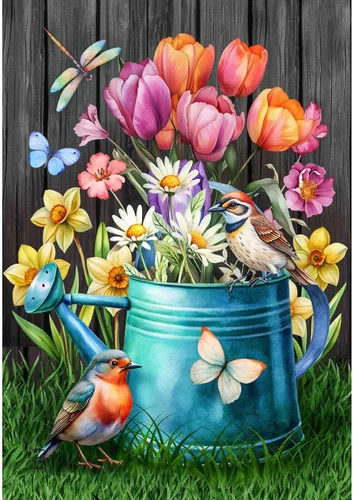 Miniatura 11 de Briarwood Lane - Bandera para el hogar de primavera, árbol de la vida, inspiradora, para exterior, 40 x 28 pulgadas