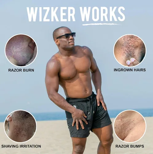 Miniatura 4 de WIZKER - Cepillo exfoliante 2 en 1 para piel sensible, cerdas suaves y firmes, limpiador facial y corporal, impermeable, resistente al moho