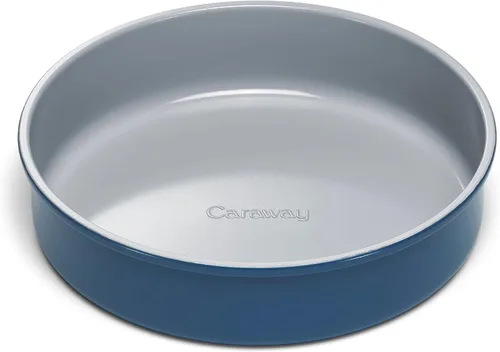 Miniatura 2 de Caraway Sartén Circular de Cerámica Antiadherente de 9" - Revestimiento de Cerámica Naturalmente Resbaladizo - No Tóxico, Libre de PTFE y PFOA - Gris