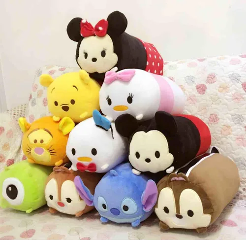 Miniatura 7 de Finex Juego de 2 almohadas de viaje de felpa para niño y niña, cojín largo apilable para vuelo largo en coche crucero