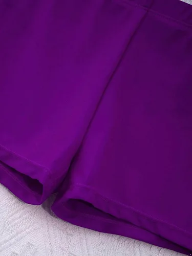Miniatura 7 de Hansber Trajes de animadora para niños y niñas con pantalones cortos, sin mangas, lentejuelas, vestido deportivo, uniforme de animación, disfraz