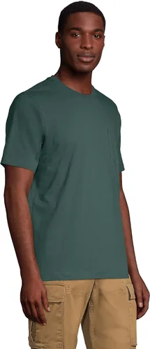 Miniatura 4 de Lands' End Camiseta de manga corta Super-T con bolsillo para hombre
