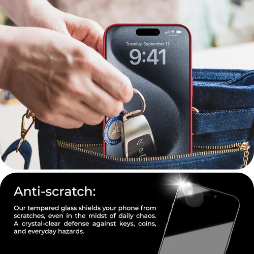 Miniatura 6 de Deppa Pack de 2 Protector de pantalla para iPhone Air (6.5") con bandeja de instalación inteligente Libre de polvo y burbujas Vidrio