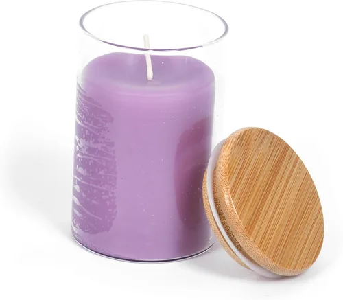 Miniatura 18 de BeeTheLight Vela de Cera de Abeja en Tarro - 100% Cera de Abeja Pura de EE.UU. en Recipiente de Vidrio - Vainilla y Miel