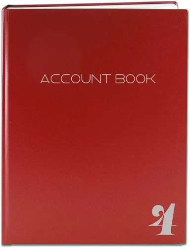 Miniatura 6 de BookFactory Libro de contabilidad de 2 columnas/libro de cuenta/libro de contabilidad/cuaderno (formato de libro columnar de dos columnas)
