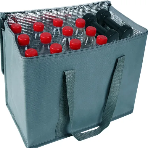 Miniatura 27 de musbus - Paquete de 2 bolsas de compra aislantes XL, rojas, reutilizables, de alta resistencia, con cierre, plegables, para compras, para coche