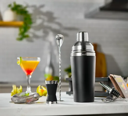 Miniatura 2 de Kit de Barman de Mixología de Excelente Agarre - Juego de Mezclador de Bebidas con Todos los Accesorios Esenciales de Bar - Juego de Herramientas