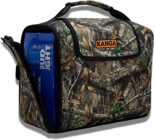 Miniatura 11 de Kanga Kanga Kase Mate - Bolsa térmica aislada - Bolsa térmica suave - Enfriador de bebidas para latas de cerveza y seltzer - Aislamiento y Woody