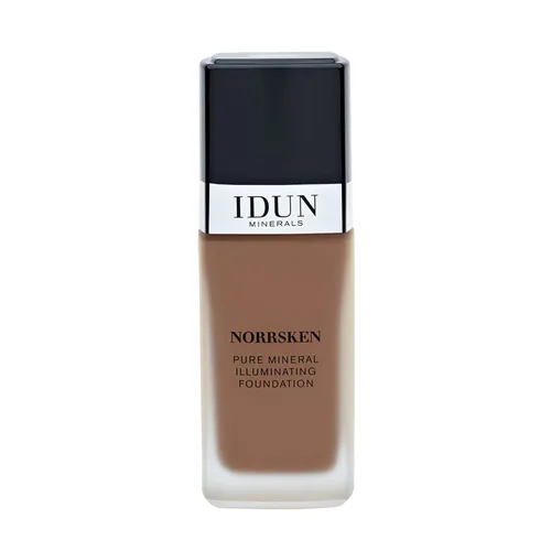 Miniatura 11 de IDUN Minerals Base líquida Norrsken – Cobertura suave y sedosa – Acabado luminoso y húmedo para piel seca y opaca – Maquillaje vegano y resistente