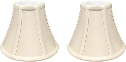 Miniatura 54 de Royal Designs, Inc. BSO-704FC-6AGL True Bell - Pantalla básica para lámpara con clip de llama, 3.5 x 6 x 6.25, dorado antiguo