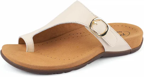 Miniatura 7 de BCSTUDIO Sandalias ortopédicas para mujer con soporte para el arco, cómodas sandalias ortopédicas de verano para caminar, informales, elegantes