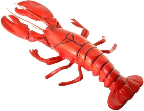 Miniatura 8 de Modelo realista de cangrejo artificial, criatura marina simulada de plástico, ideal para exhibición de restaurantes, drama de escenario, accesorio