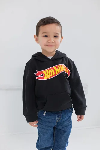 Miniatura 2 de Hot Wheels Sudadera con capucha de forro polar para niños pequeños a niños grandes