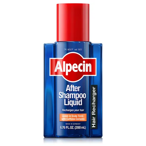 Alpecin After Shampoo - Recargador líquido de cafeína, 6.76 onzas líquidas, tónico para el cuero cabelludo para el crecimiento del cabello