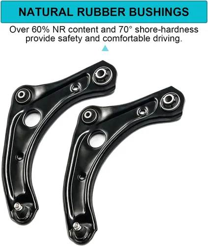 Miniatura 5 de Brazo de control inferior delantero y rótula compatibles con Nissan Versa/Versa Sedan/Versa Note 2012-2017