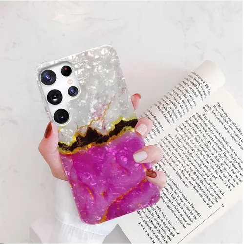 Miniatura 5 de Funda protectora para Samsung Galaxy S22 Ultra para niñas y mujeres, carcasa protectora de TPU suave con purpurina para Galaxy S22 Ultra, elegante