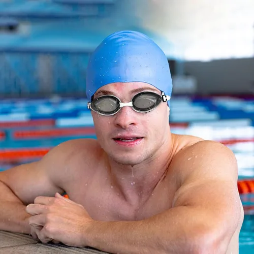 Miniatura 5 de Gafas de natación miopes a prueba de fugas, antivaho con protección UV para adultos miopes, mujeres y jóvenes