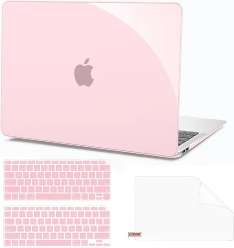 Miniatura 13 de B BELK Funda compatible con MacBook Air de 13 pulgadas 2022 2021 2020 2019 2018 A2337 M1 A2179 A1932 Touch ID, carcasa rígida de plástico mate