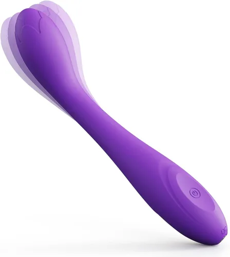 Miniatura 9 de Alovegarden Potente vibrador de rosa para el punto G del clítoris, estimulador de clítoris impermeable con 10 modos de vibración, juguete sexual más