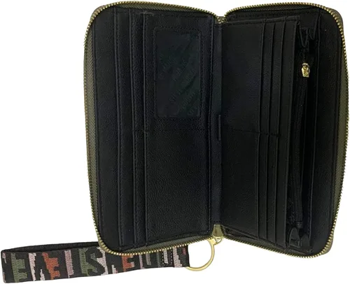 Miniatura 2 de Steve Madden BZIP-WEB - Cartera con cremallera alrededor, Olive Mul, Contemporáneo