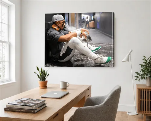 Miniatura 4 de B.B.F MAKE 2025 Arte de Pared en Lienzo Super Bowl Águilas Campeones Póster Impreso Philadelphia Hurts Pintura en Lienzo Decoración de Pared Imagen