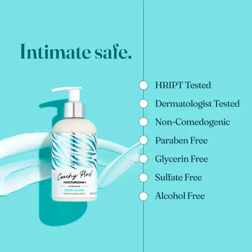 Miniatura 4 de Coochy Plus Crema de afeitar íntima COCO ALLURE para púbico, línea de bikini, axila y más, sin erupciones con fórmula hidratante pendiente