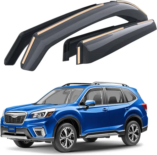Miniatura 18 de Goodyear Shatterproof in-Channel Window Deflectors for Toyota RAV4 2019-2025, Rain Guards, Window Visors for Cars, Vent Deflector, Car Accessories