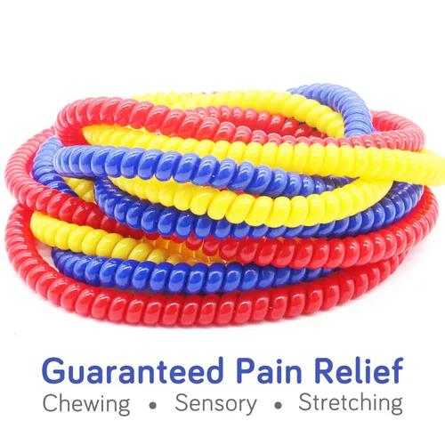 Miniatura 4 de Xtra Xtra Tough (XXT) - Collares sensoriales masticables para niños sensoriales – Collar de dentición duradero para niños con autismo SDP ADHD