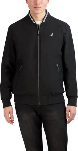 Miniatura 5 de Nautica - Chaqueta bomber ligera para hombre – Resistente al viento y al agua, tallas regulares, grandes y altas