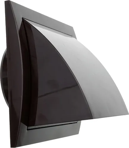 Miniatura 20 de Repa Market Campana de ventilación negra de 4 pulgadas para secadora, cubierta de conducto para paredes, capucha de protección de plástico ABS