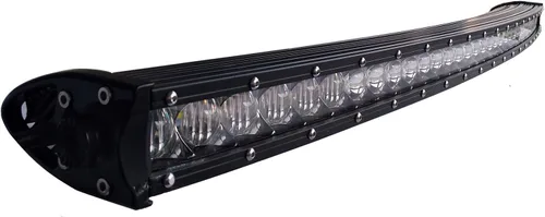 Miniatura 2 de Barra de luz LED curvada de 31 pulgadas y 150 W de una sola fila, luces LED delgadas CREE, barra de luz de lente 5D, haz de inundación, conducción