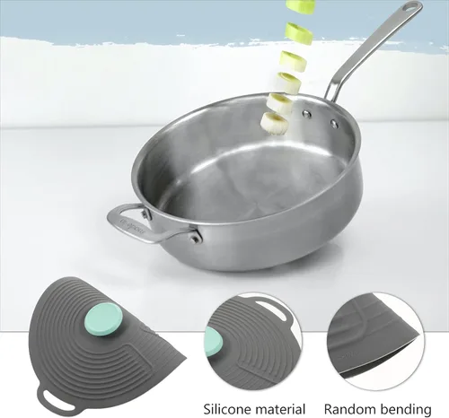 Miniatura 8 de DOITOOL Tapas de silicona para ollas y sartenes, tapas de silicona para tazones y fundas de alimentos, cubiertas de silicona resistentes al calor