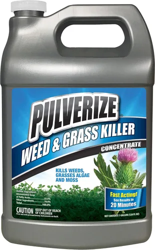 Eliminador de malezas y hierba, totalmente natural, de acción rápida, no mancha, seguro para personas y mascotas, herbicida para musgo, algas,