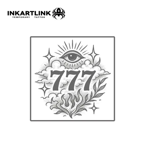 Miniatura 3 de INKARTLINK Tattoo Tech, 2 hojas de tatuaje semipermanente mediano, tatuajes temporales de diseño artístico para adultos, dura 1-2 semanas