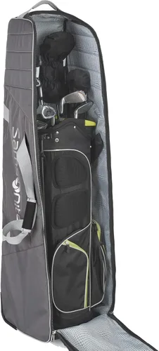 Miniatura 3 de Samsonite Soft-Sided Golf Travel Bag with Wheels, Heavy-Duty 600D Polyester, Additional Top Padding, Shoe/Accessory Pocket, Foldable