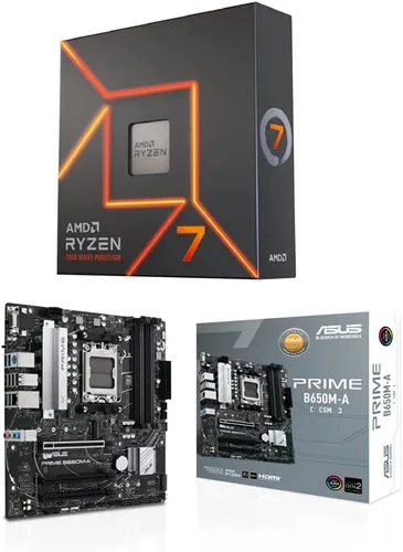 Miniatura 3 de AMD Ryzen™ 7 7700X 8 núcleos, procesador de escritorio desbloqueado de 16 hilos ASUS TUF Gaming B650-PLUS WiFi Socket AM5(LGA 1718) Ryzen 7000 ATX