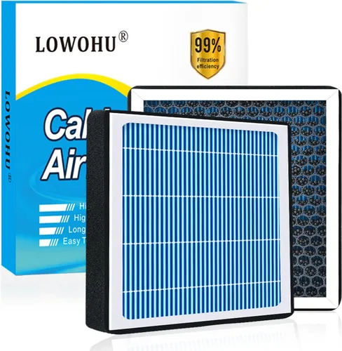 CF10134 - Filtro de aire de cabina con carbón activado para Honda Civic, Accord, CRV, Crosstour, Odyssey, Passport, Piloto, Ridgeline y Acura CSX