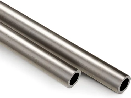 Miniatura 8 de Gisafai 2 piezas de tubo de acero laminado en frío de 3/4'' de diámetro exterior, 0.51'' de diámetro interior, pared de 0.12'', longitud de 12