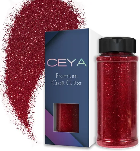 Miniatura 42 de Ceya Purpurina en polvo ultrafina de 3.8 onzas / 3.88 oz con purpurina blanca perla, 1/128 pulgadas, 0.008 pulgadas, 0.008 in para slime, resina
