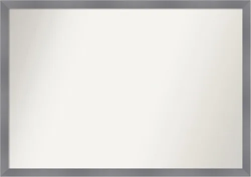 Miniatura 321 de Amanti Art Espejo personalizado, espejo de baño gris plomo a rayas, espejo de pared o espejo de tocador de baño sobre el fregadero