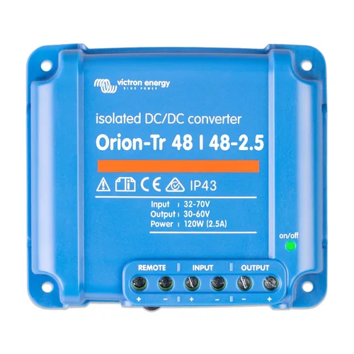 Miniatura 10 de Victron Energy Orion-Tr Convertidor de CC a CC - 12/12-Voltios 18 Amperios 220-Vatios - Protección IP43 - para Sistemas de Batería Dual - Aislado
