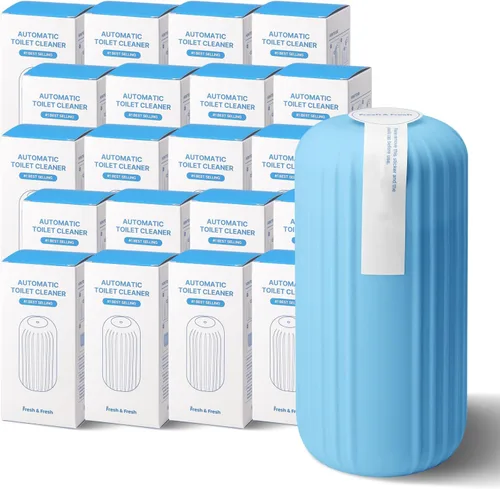 Miniatura 23 de Fresh & Fresh Limpiadores automáticos para inodoros – 3 botellas (hasta 2500 descargas/botella), limpiador comercial y residencial de 3 a 4 meses