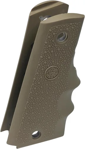 Miniatura 4 de Hogue 1911 Government, Commander, & Clone Models Finger Grooves OverMolded Rubber Grip