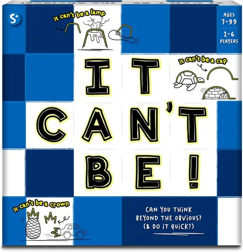 Skillmatics Juego de cartas y mesa: no puede ser, diversión de ritmo rápido, divertido juego de dibujo, perfecto para familias, fiestas y noches de