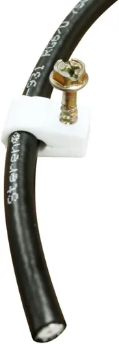 Miniatura 4 de STEREN Clips para Cable Coaxial - Soporte para Cables - Clips de Alambre - Clips de Revestimiento para Colgar - Soporte de Cable para Escritorio