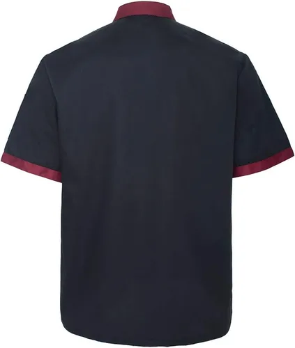 Miniatura 3 de TOPTIE 3 Pack Custom Short Sleeve Chef Abrigos Personalizados Transferencia de Calor y Chaquetas Bordadas