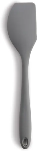 Miniatura 10 de Mrs. Anderson's Baking Espátula delgada de silicona, flexible y antiadherente, diseño de una sola pieza, rojo, para mezclar, plegar, raspar, hornear