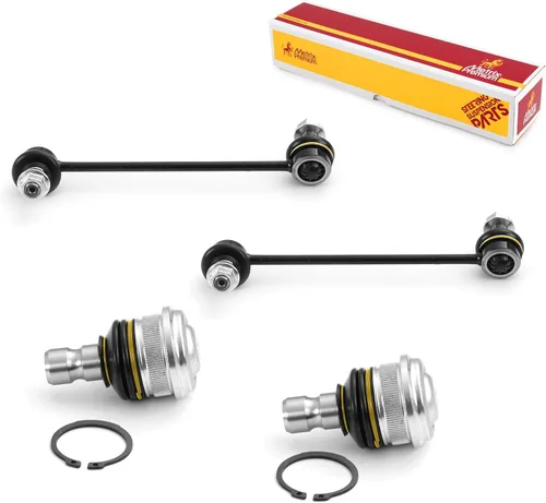 Miniatura 225 de Metrix Premium Chassis Parts - Juego de 4 piezas de articulación de rótula superior y barra estabilizadora delantera para Ford Ranger RWD 1998-2011